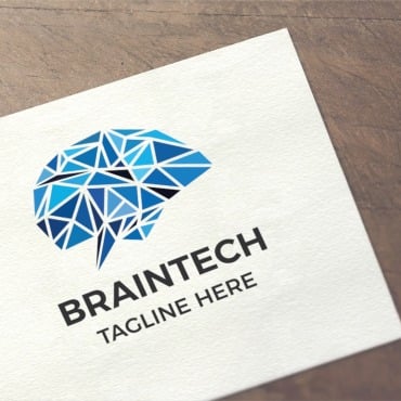 Brain Brainstorm Logo Templates 158041