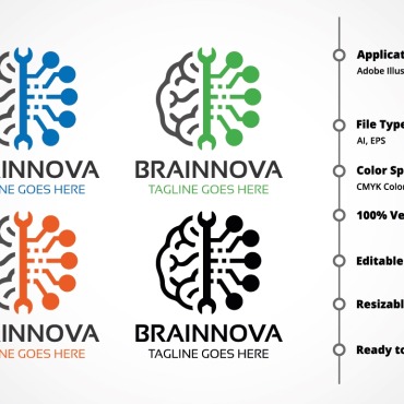 Brain Logo Logo Templates 158044