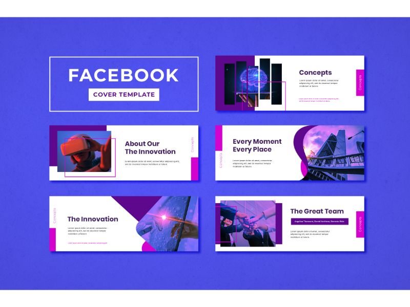 Facebook Cover Great Innovation Social Media Template