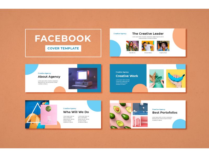 Facebook Cover About Agency Social Media Template