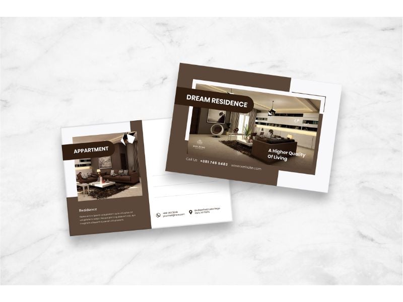 Postcard Dream Residence - Corporate Identity Template