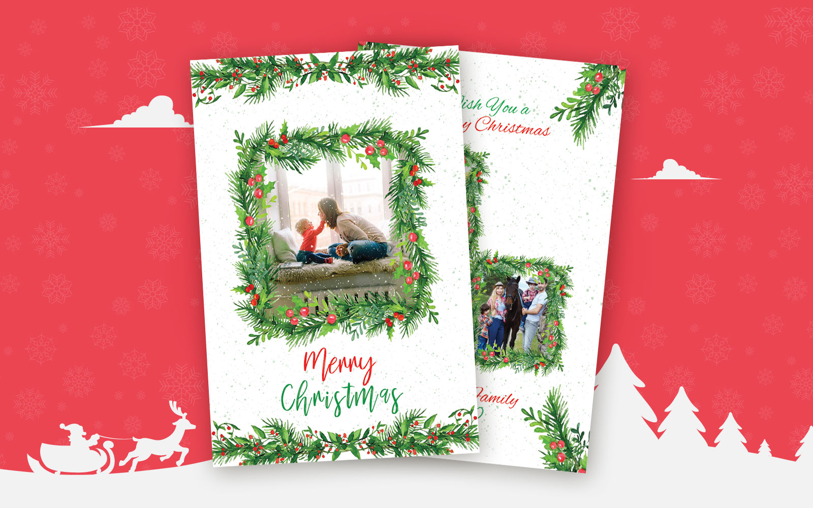 Christmas Greeting Card - Corporate Identity Template