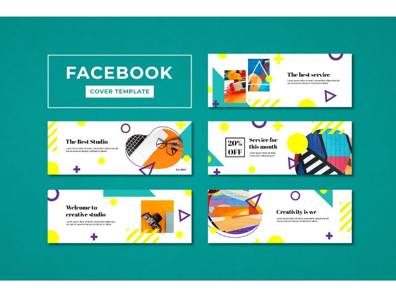 Facebook Cover Creative Studio Social Media Template