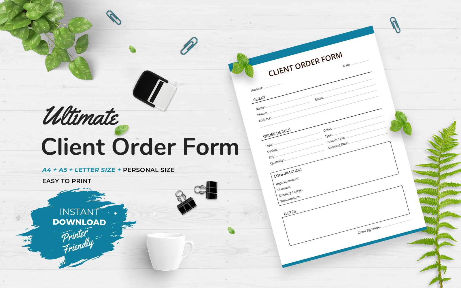 Client Order Planner