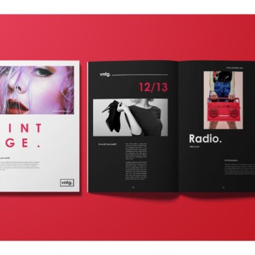 Adobe Indesign Magazine 158467