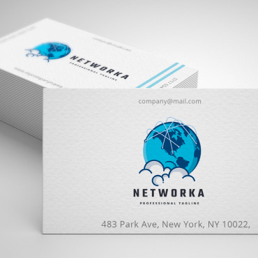 Cloud Communication Logo Templates 158763