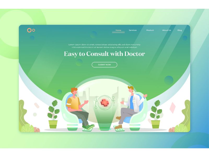 ILP 51 Easy to Consult With Doctor - Illustration