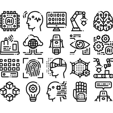 Intelligence Details Icon Sets 158975