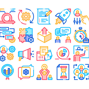 Agile Collection Icon Sets 159018