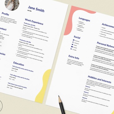 Template Word Resume Templates 159138