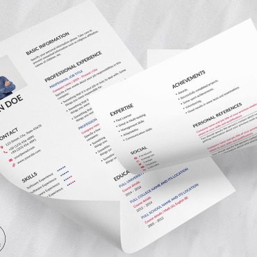 Template Word Resume Templates 159145