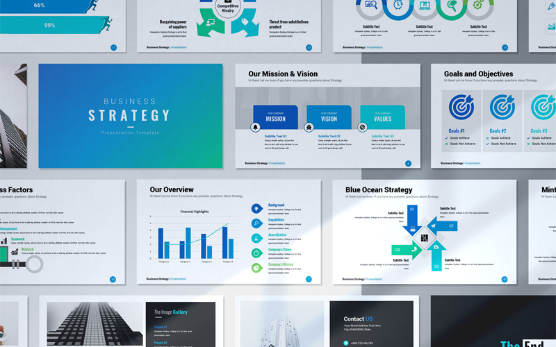 Business Strategy  Template Google Slides