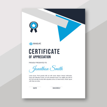 Theme Graphic Certificate Templates 159386