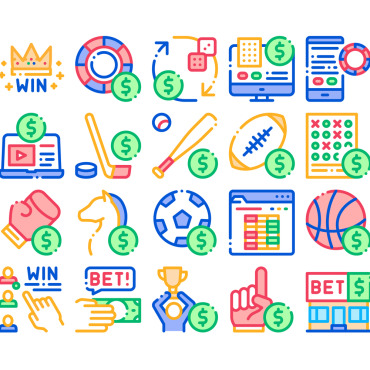 Gambling Collection Icon Sets 159464