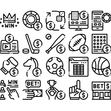 Gambling Collection Icon Sets 159466