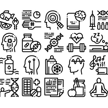 Collection Elements Icon Sets 159468