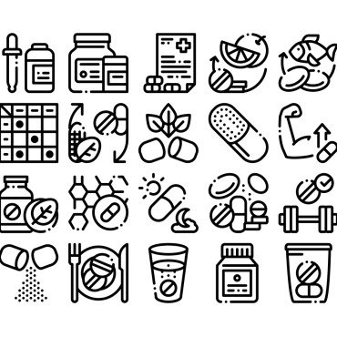 Collection Elements Icon Sets 159476