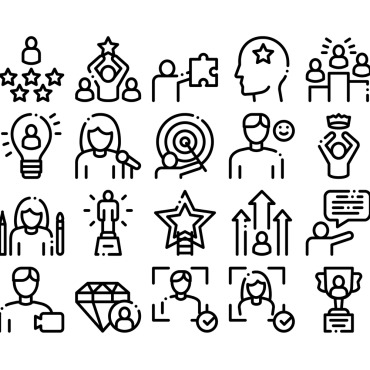Talent Collection Icon Sets 159477