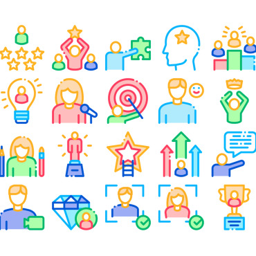 Talent Collection Icon Sets 159486