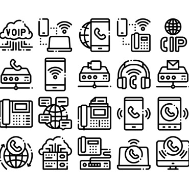 Calling System Icon Sets 159494