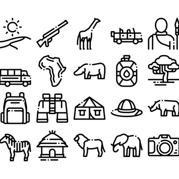 Travel Collection Icon Sets 159499