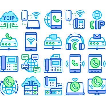 Calling System Icon Sets 159505