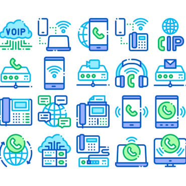 Calling System Icon Sets 159505