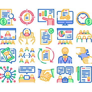 Collection Elements Icon Sets 159507