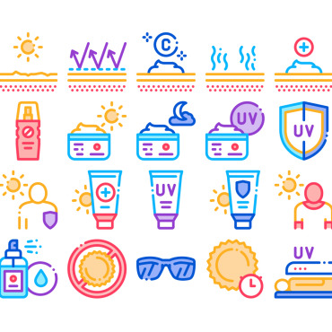 Collection Elements Icon Sets 159508