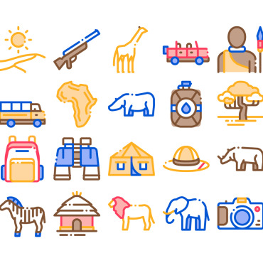 Travel Collection Icon Sets 159509