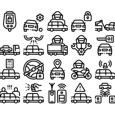 Theft Collection Icon Sets 159517