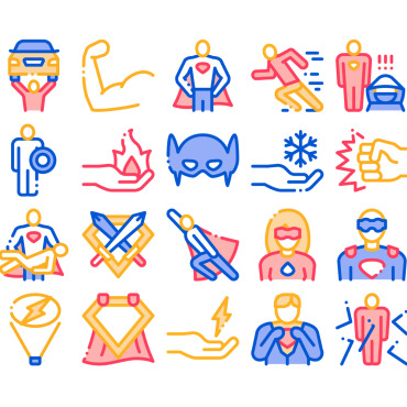 Hero Collection Icon Sets 159531
