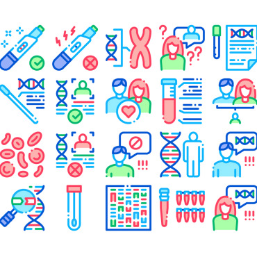 Test Dna Icon Sets 159553