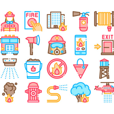 Equipment Collection Icon Sets 159556