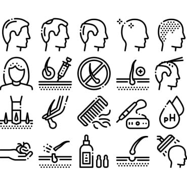 Transplantation Collection Icon Sets 159577