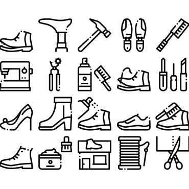 Repair Equipment Icon Sets 159614