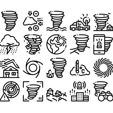 Hurricane Collection Icon Sets 159650