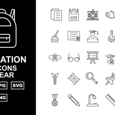 Books Award Icon Sets 159652