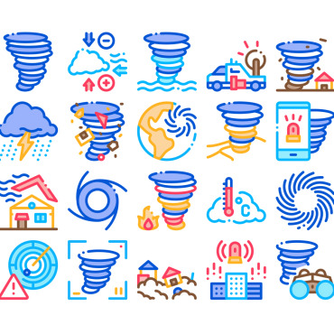 Hurricane Collection Icon Sets 159662