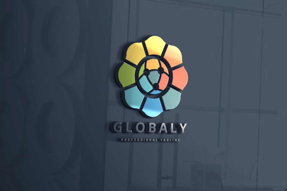 Global World Logo Template