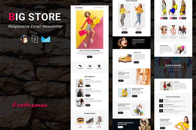 Big Store - Responsive Email Newsletter Template