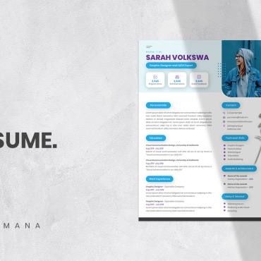 Cv Curriculum Resume Templates 160001