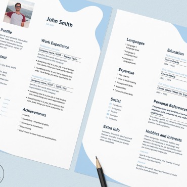 Template Word Resume Templates 160006