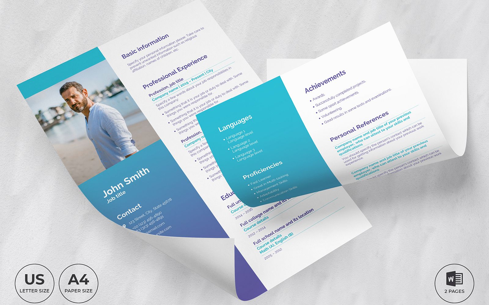 Medical CV Resume Template