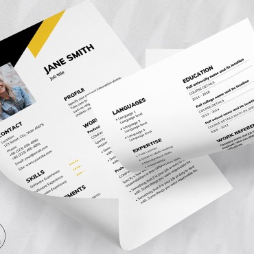 Template Word Resume Templates 160027