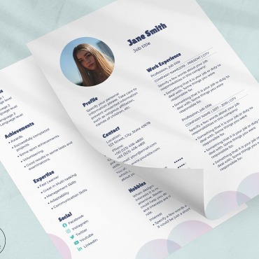 Template Word Resume Templates 160028