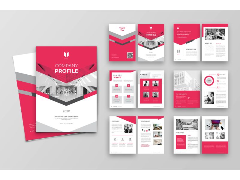 CP 3 Red & White - Corporate Identity Template