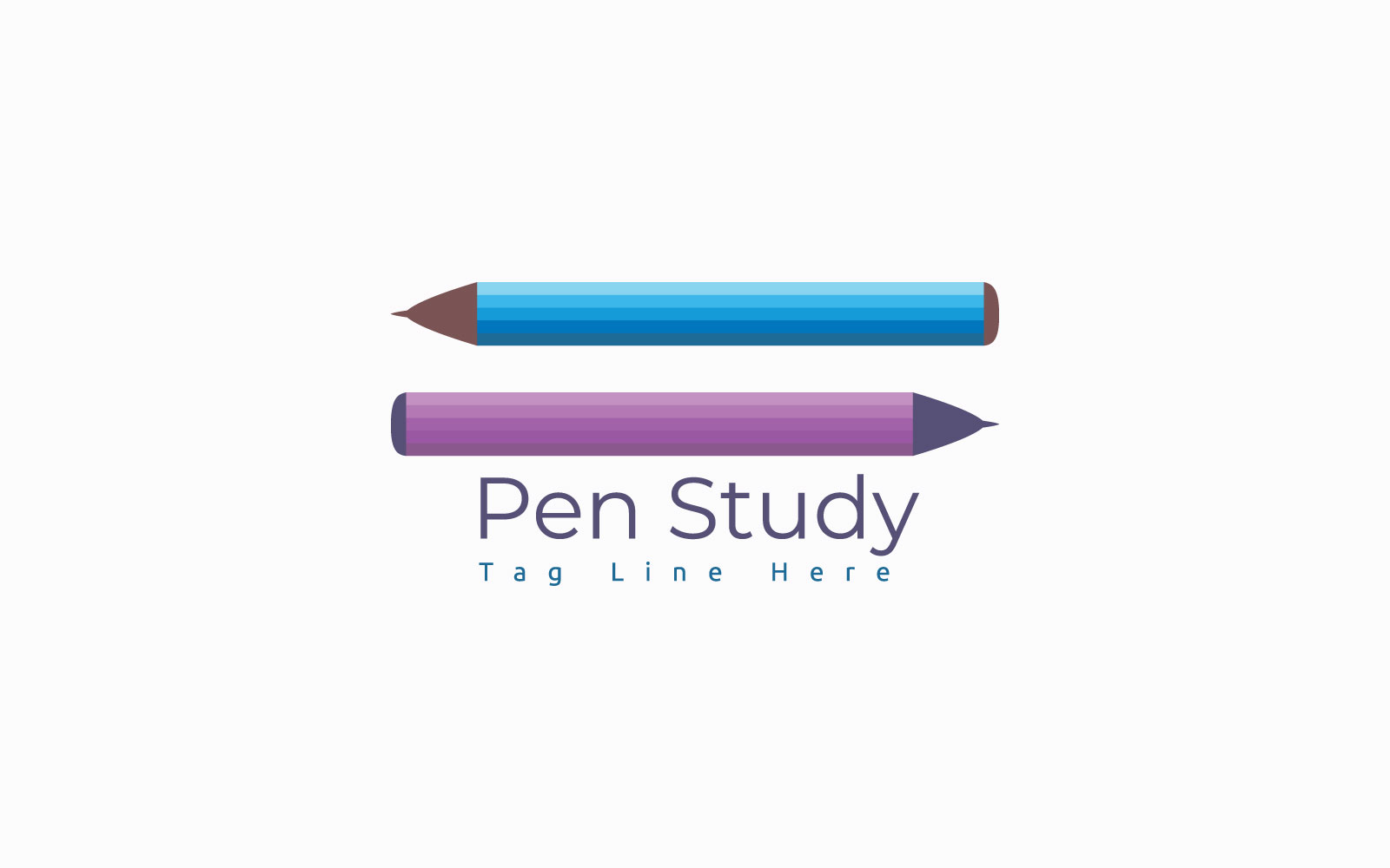 Pen Study Logo Template