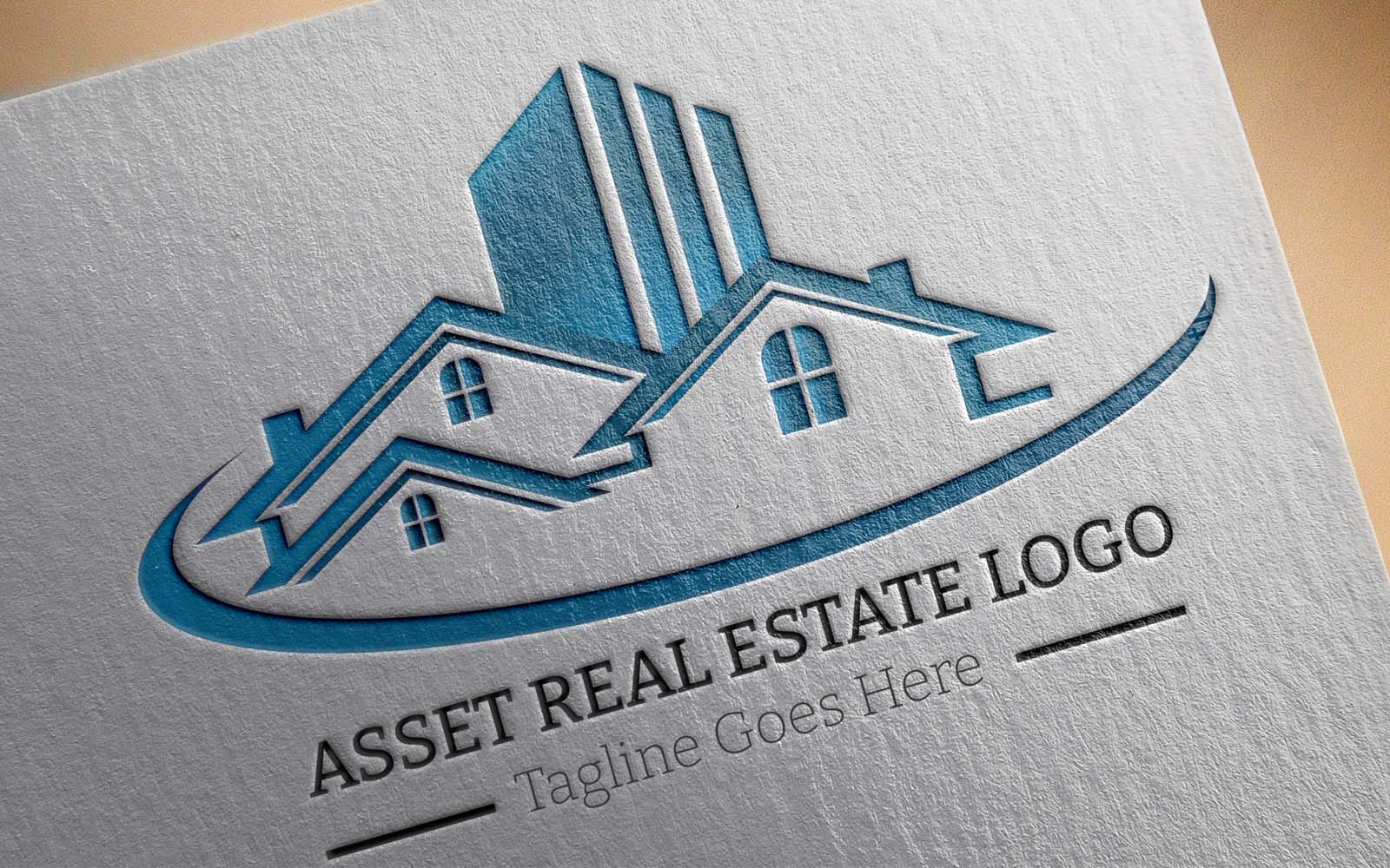 Asset Real Estate Logo Template