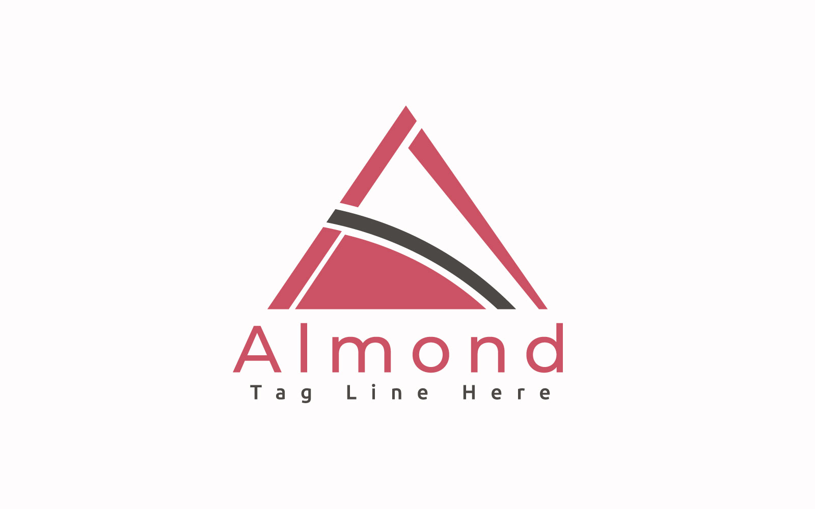 Almond Logo Template